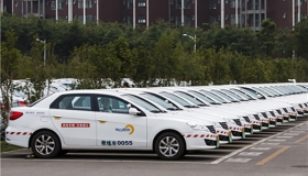 北京东方时尚驾校教练车