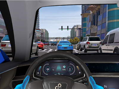 东方时尚驾校学车VR模拟训练