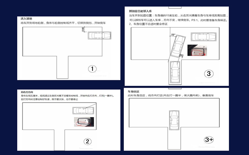 考驾照科目二倒车入库注意事项与技巧