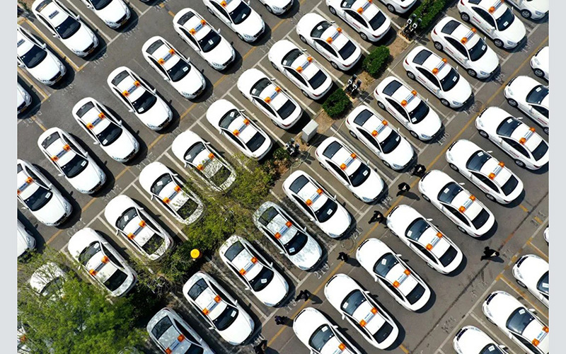 北京东方时尚驾校接送车